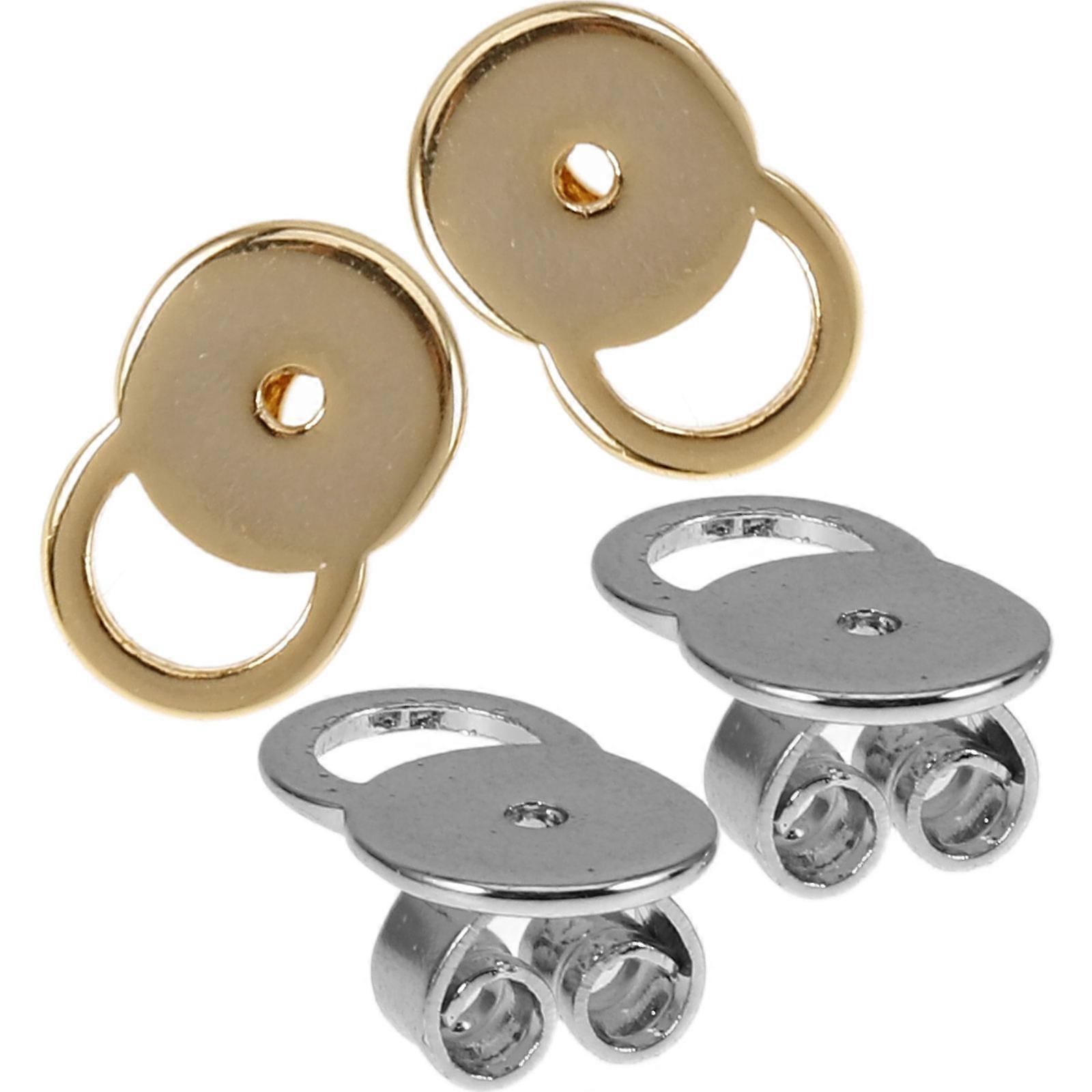 Secure Earring Backs 4Pcs Multi Color Copper Secure Earring Plug with Versatilediy Features for Sink