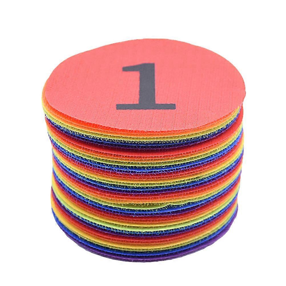 Sticker Number 1-36 Colorful Carpet Markers for Positioning 72Pcs