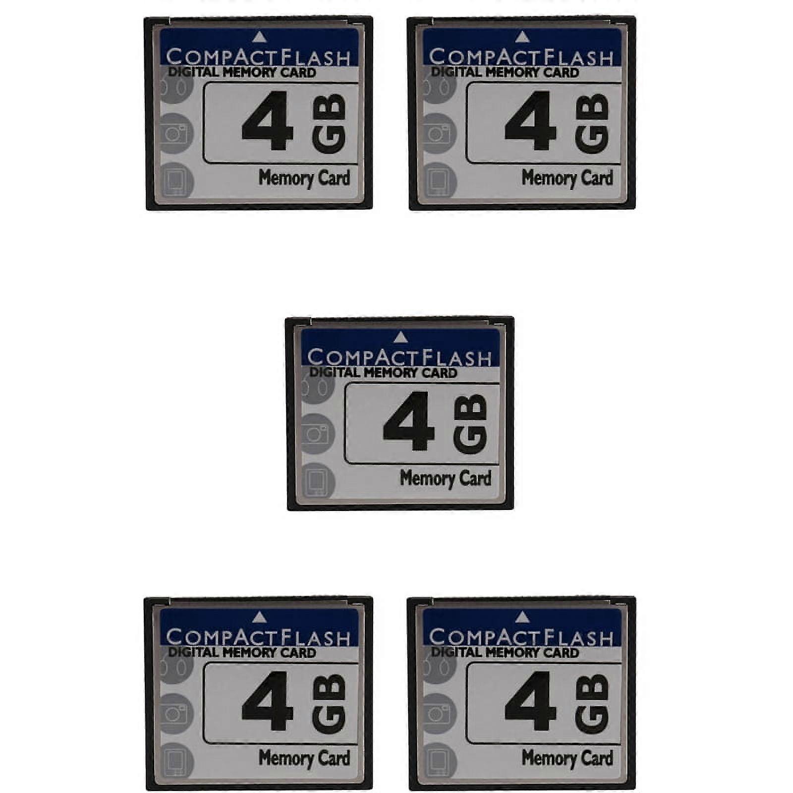 5X Professional 4GB Compact Flash Memory Card(White&Blue)