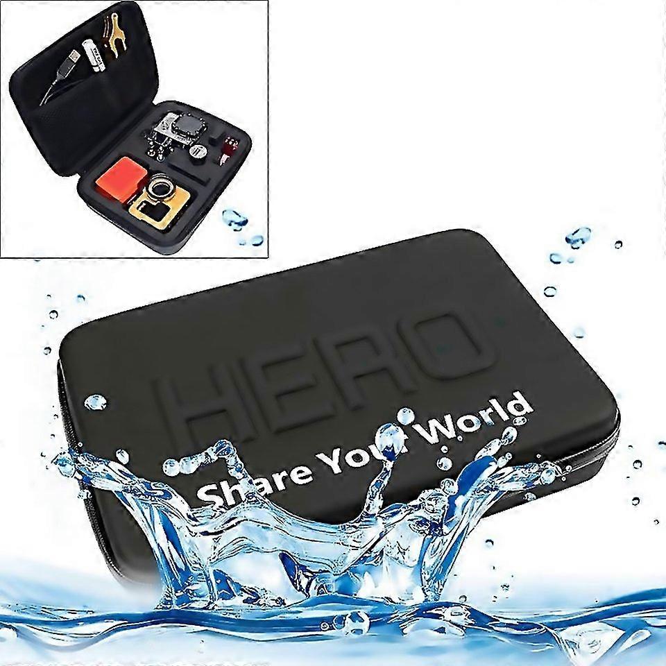 For Shockproof Waterproof Portable Travel Case For Gopro Insta360 Dji And Other Action Cameras Acces