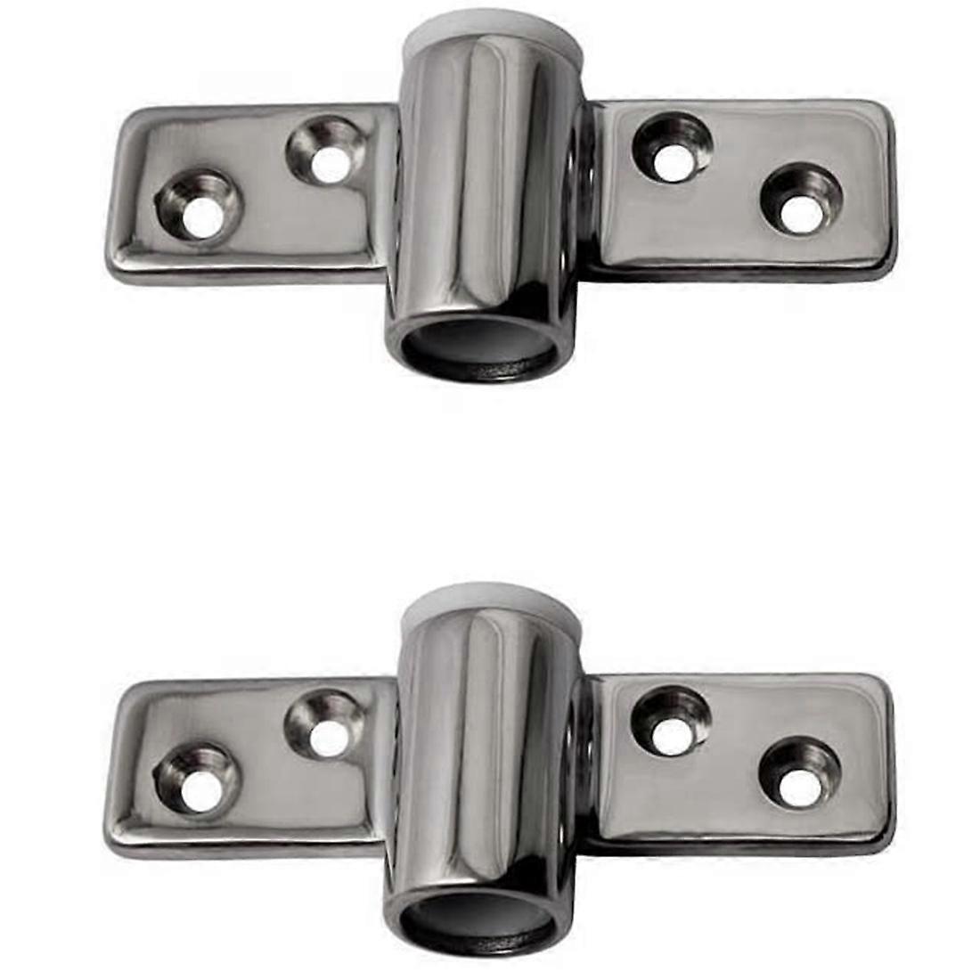 2 Pcs Boat 316 Stainless Steel Oar Lock Socket Side Mount Rowlock