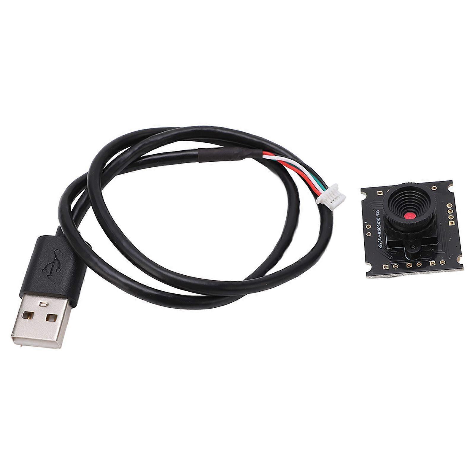 Camera Module 1MP USB 2.0 Manual Focus Driver Free 1280x720 70 Field of View Board