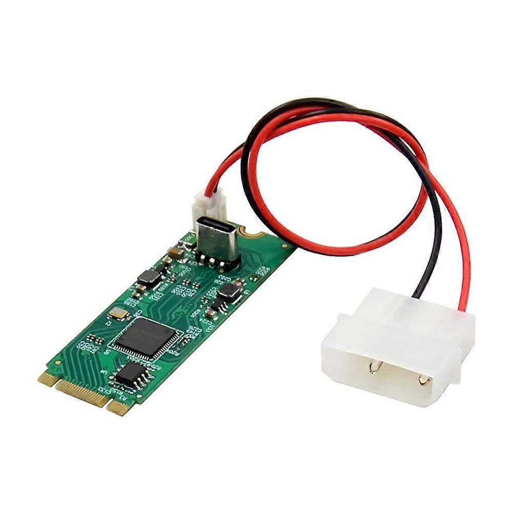 M.2 B+M ASM3142 USB3.1 10Gbps TYPE-C Industrial Control Expansion Card,M.2 ASM3142 USB3.1 TYPE-C Exp