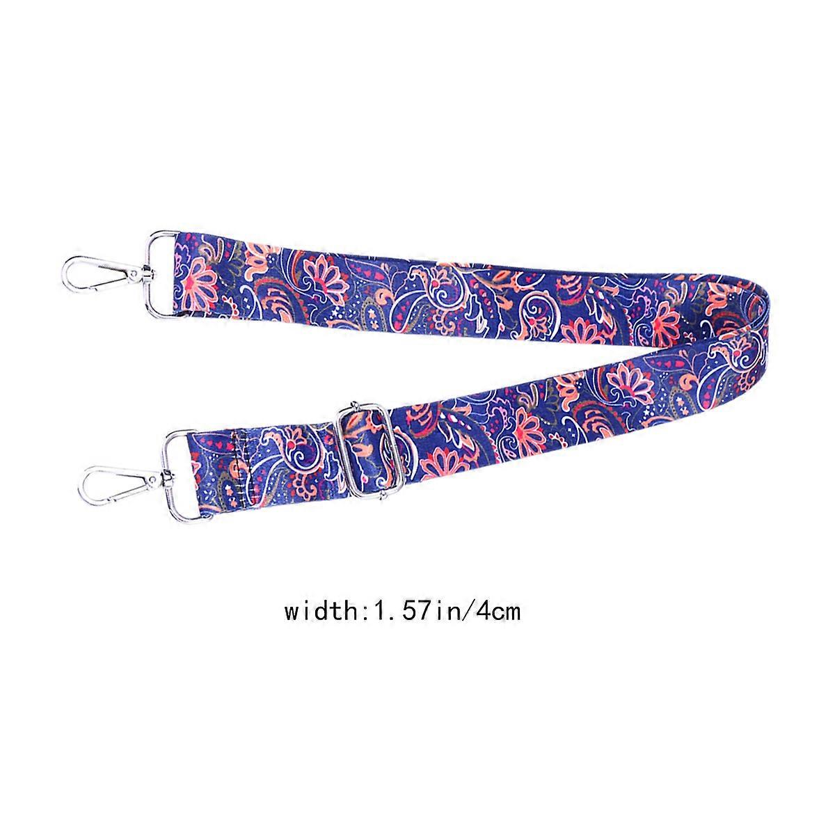 Bag Strap Replacement with Ethnic Colorful Pattern for Women