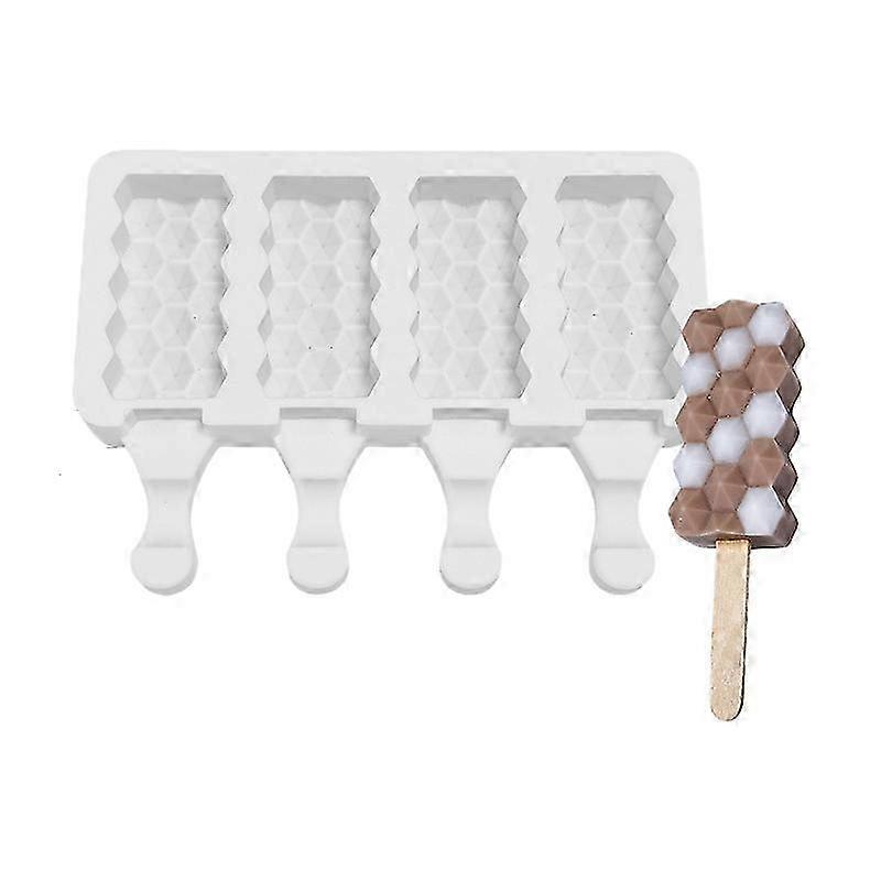 Reusable Popsicle Relief Molds with 4 Plaids 25-26