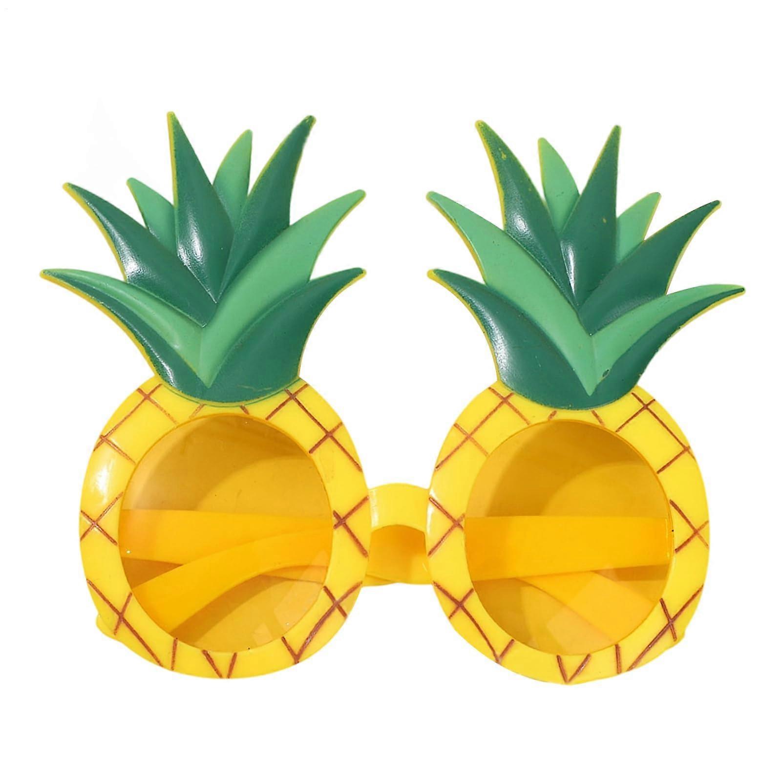 Sunglasses Pineapple Beach Eyewear, Toddler Size, UV400 Plastic Frame, Photo Booth Prop