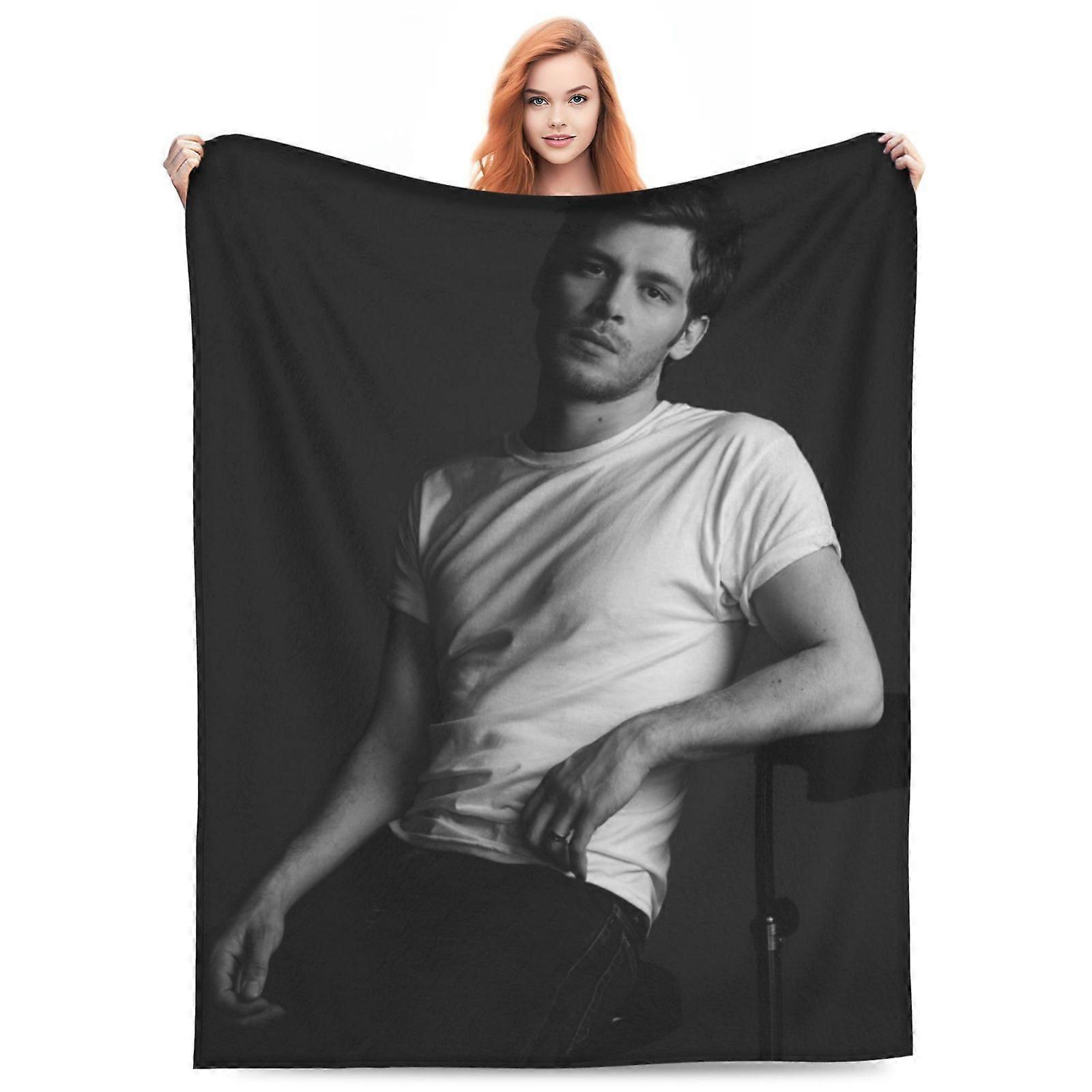 Joseph Morgan Polarowy koc do rzucania, ultra miękki przytulny luksusowy puszysty koc na rozkładaną sofę, lekki ciepły pluszowy Blanhufhf365