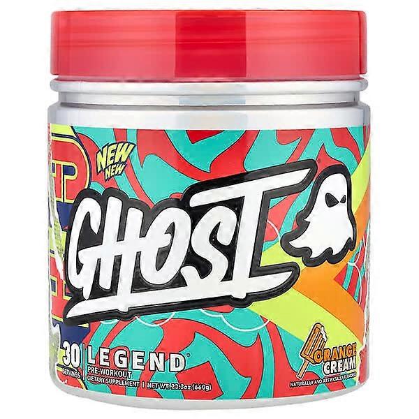 Ghost, LegendÃÂÃÂÃÂÃÂÃÂÃÂÃÂÃÂ® Pre-Workout, Orange Cream, 23.3 oz (660 g)