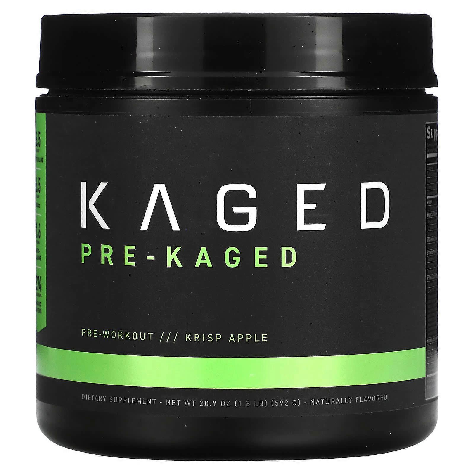 Kaged, Pre-Workout, Crisp Apple, 1.24 lb (564 g)