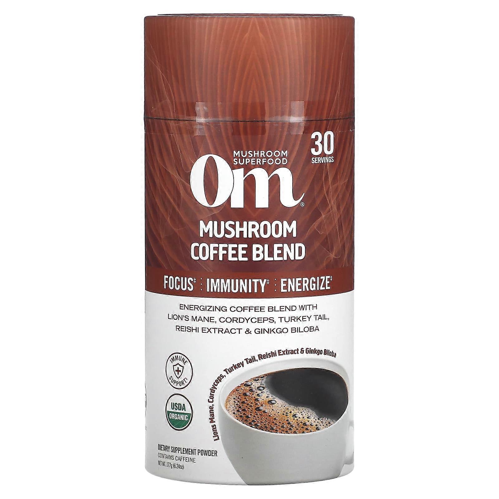 Mushroom Coffee Blend, 6.24 oz (177 g)