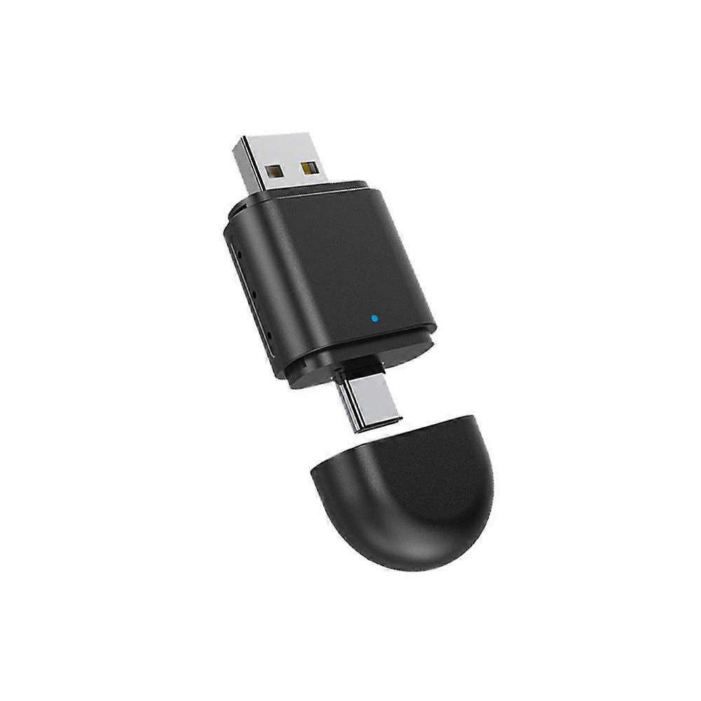 2 in 1 Android Auto Wireless Adapter & Wireless CarPlay Adapter Plug & Play Auto