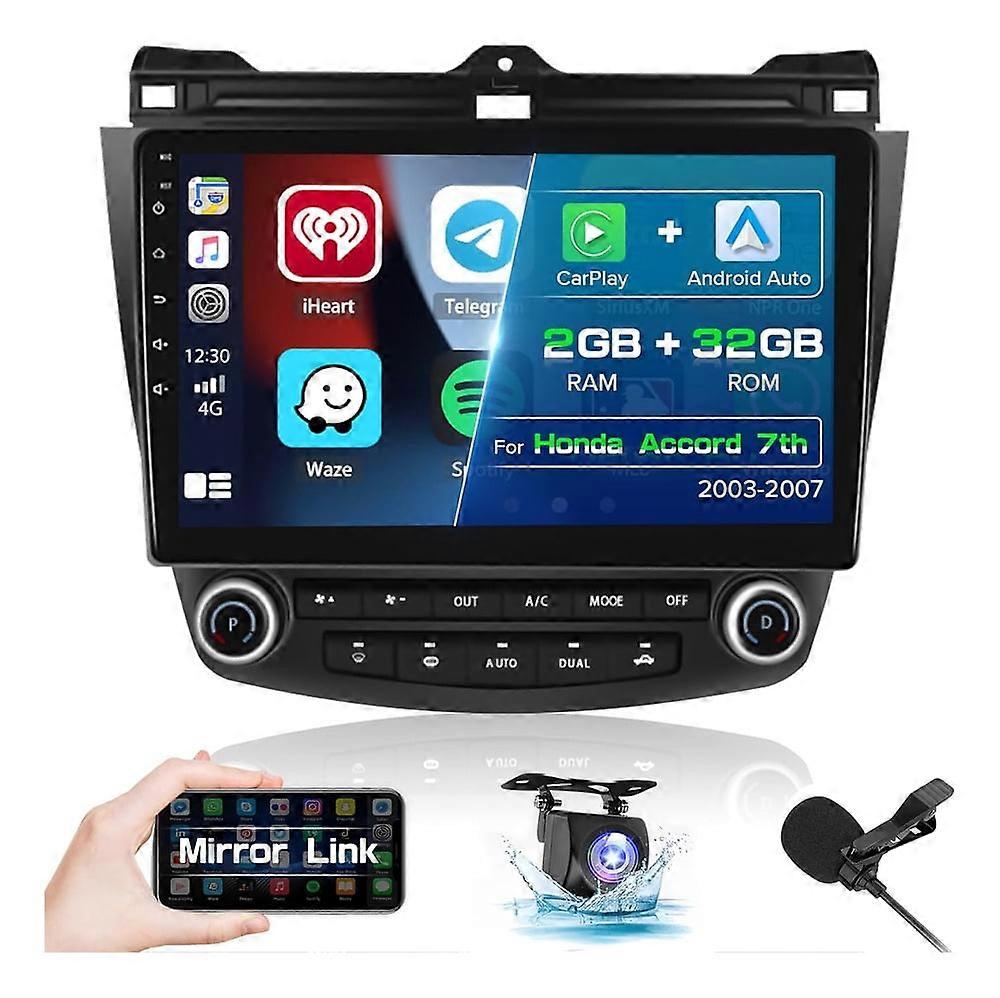 Stereo Radio for honda accord 2003 - 2007 Android Carplay GPS 2+32G