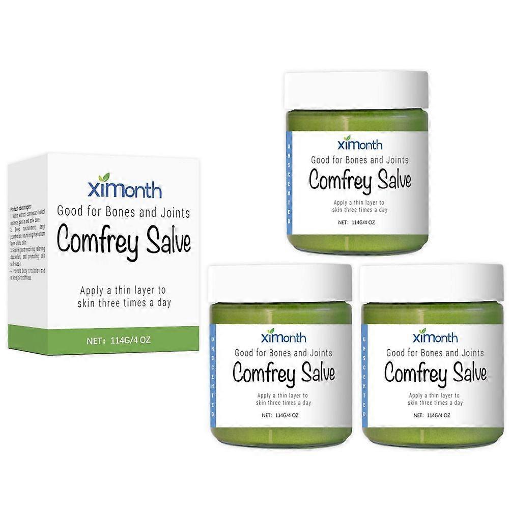 1-3x Comfrey Salva För Extern Användning För Smärta Leder Salva Massage Applicera Gips Led Knä Smärtlindring Ömma Muskler