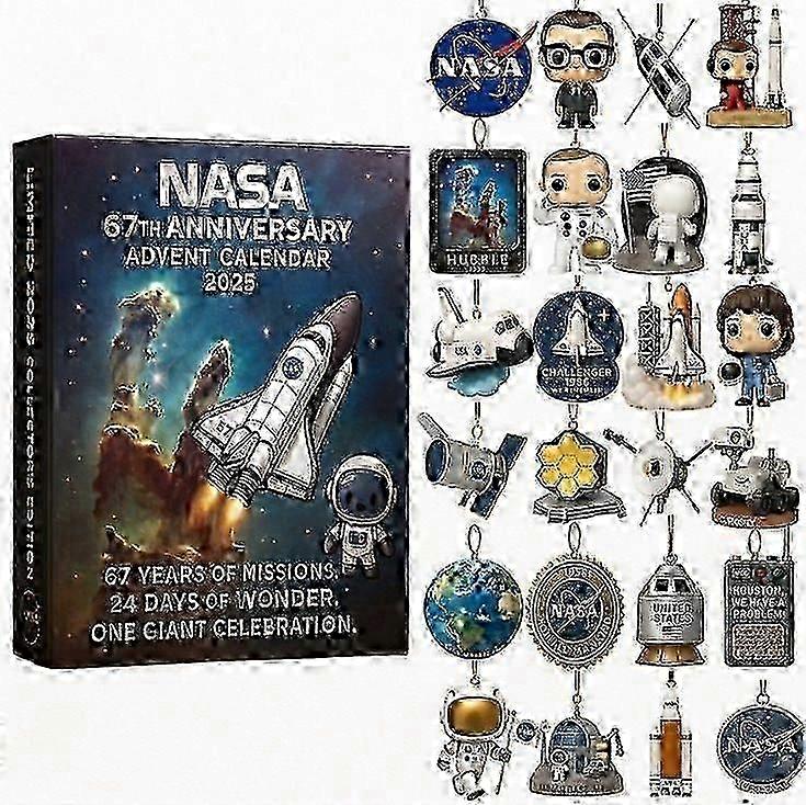 2025 Christmas Advent Calendars Decoration Acrylic Full style