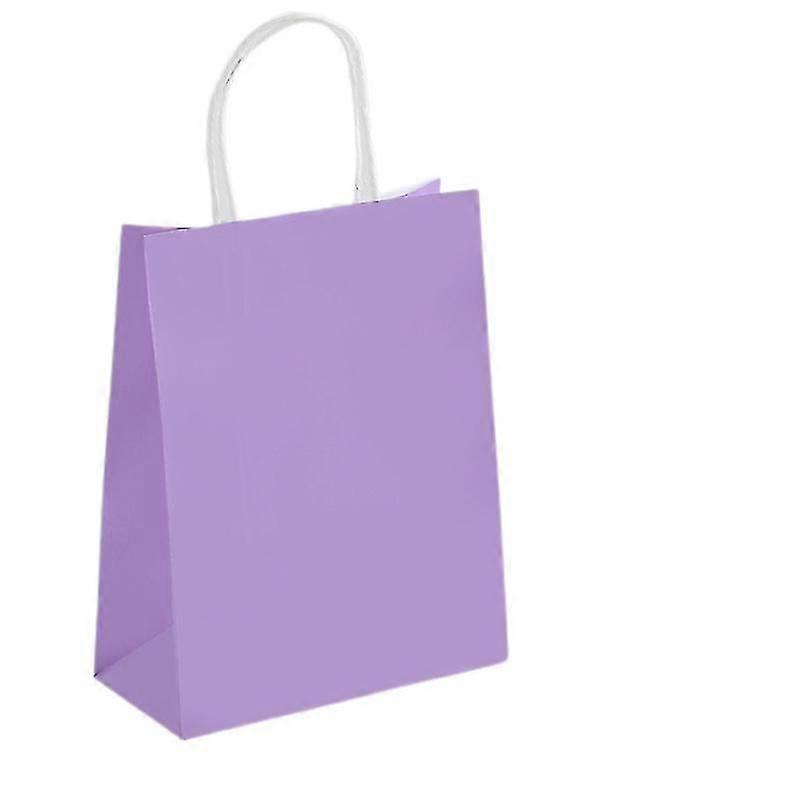 10 stykker gaveposer, papirposer med håndtak, papirposer til jul