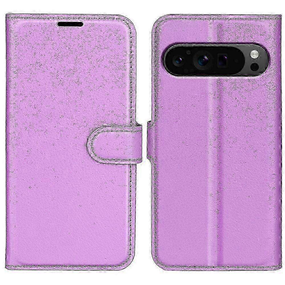 Litchi Leather Phone Case For Google Pixel 9 Pro XL