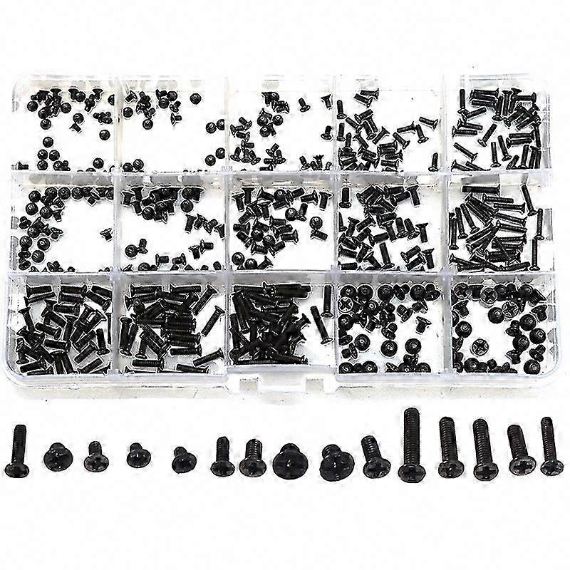 450Pcs M2 M2.5 Laptop Notebook Computer Screw Kit Set for Repair