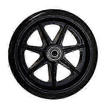 Front and Rear 6 Inch Rollator Replacement Wheel Assembly for Mobility Aid Support - Durable, Compatible, Easy Install