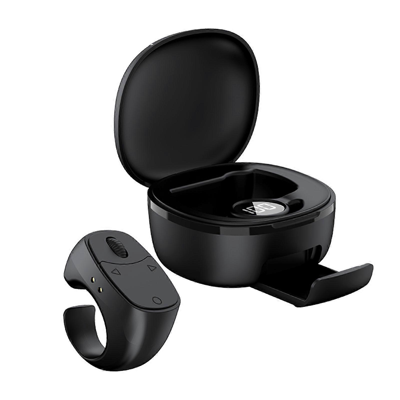 Small Touch Wheel Controller Ergonomic Rings Design Remote ABS Air Finger Rings Mouse Simple to Operate for Ebook Multicolor