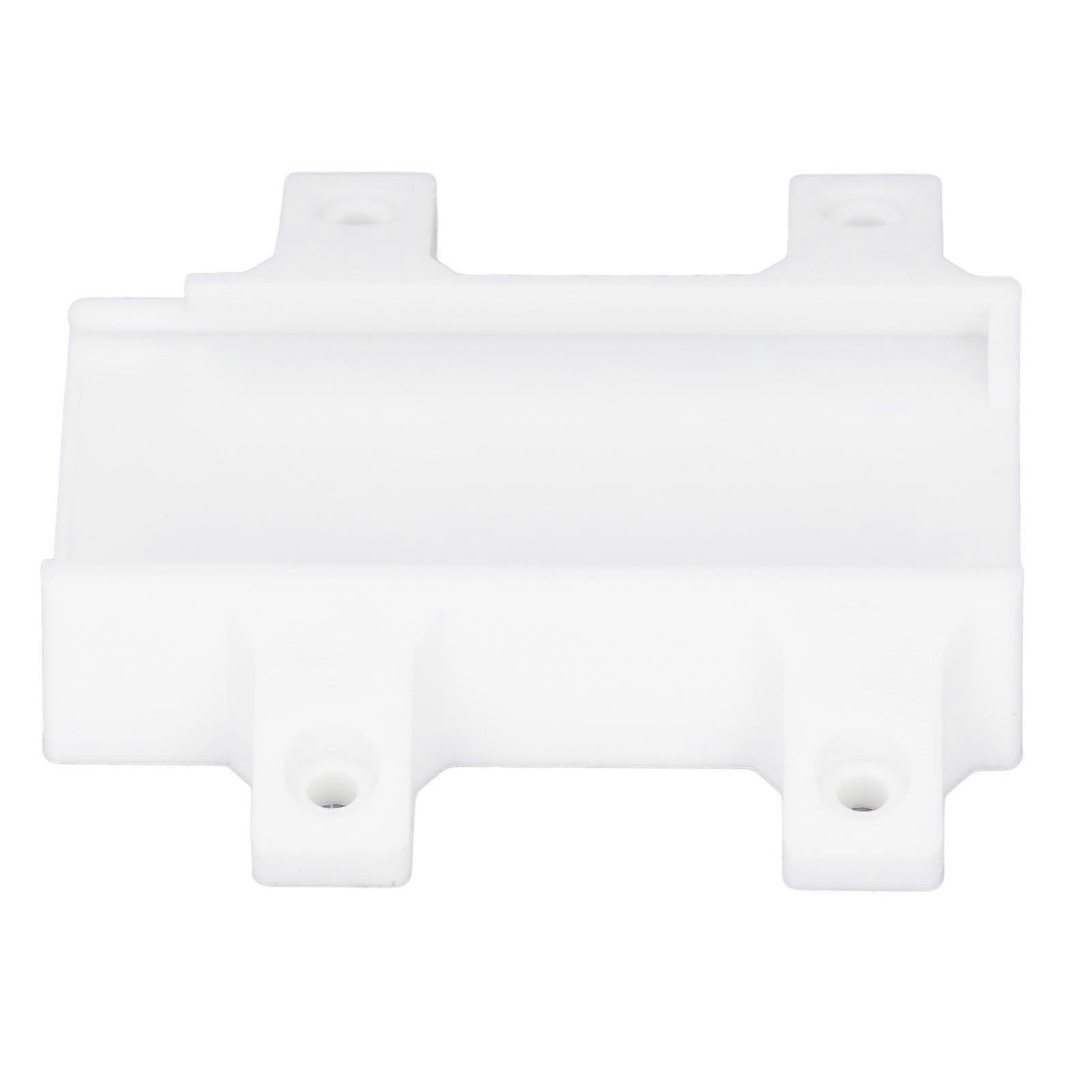 Ethernet Adapter Wall Mount White ABS Sturdy Structure Secure Mounting Ethernet Adapter Bracket