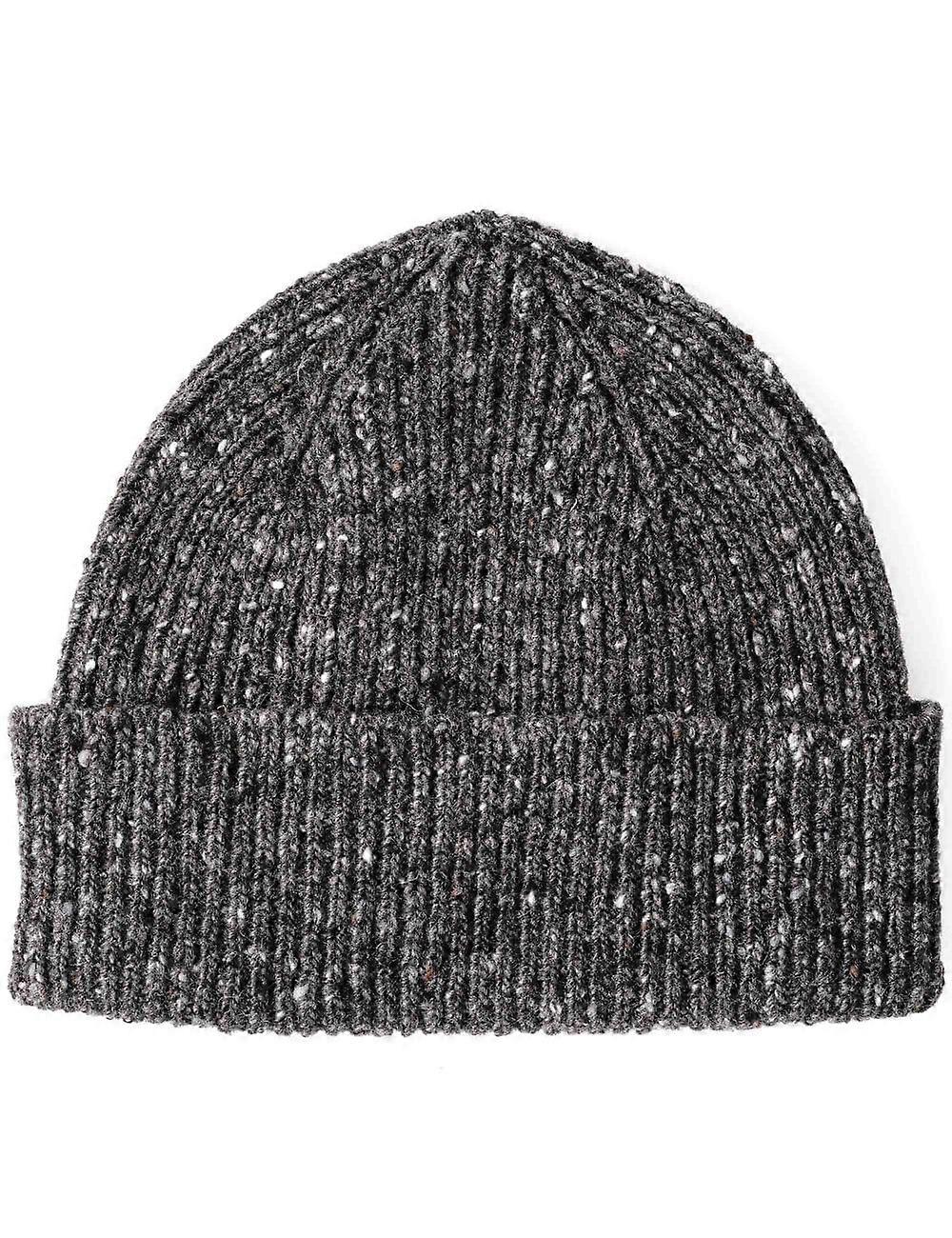 Men's Robert Mackie Shin Donegal Wool Beanie Hat - Unshin