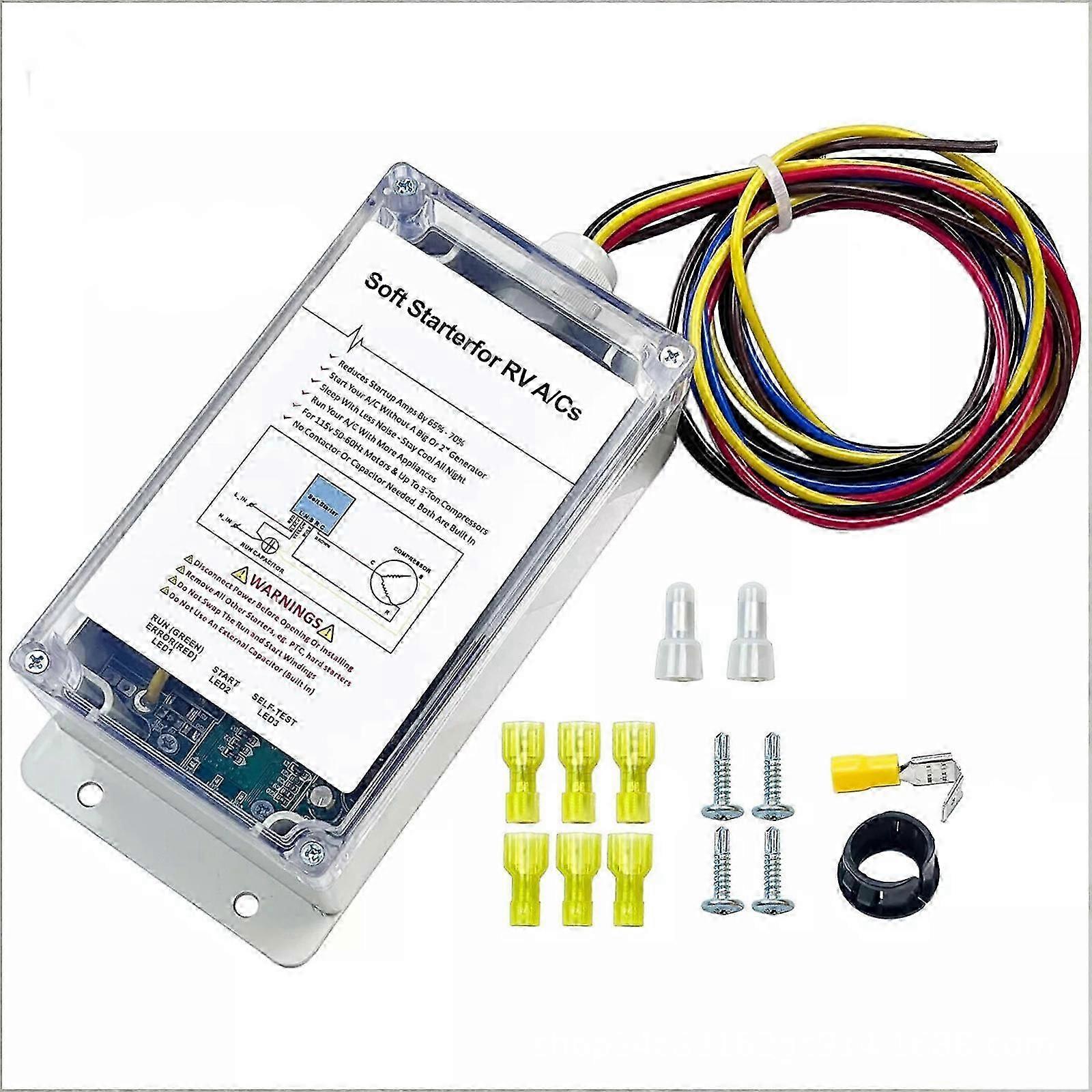 Soft Start for RV Air Conditioner RV Enables Easy Start an 12V A/C & Appliances