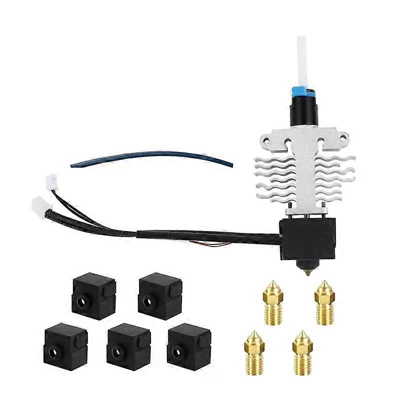 Superior-Premium Hotend Upgrade Kit For Creality Ender 5 S1 With 04Mm Nozzle And Silicone Sock For Ender 5 S1 3D Printer