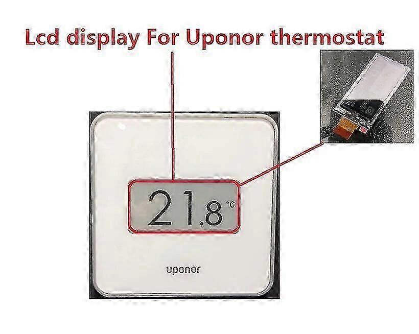 LCD Display Screen Repair Part Compatible with Uponor Smatrix Wave +rh Style T~169 Thermostat