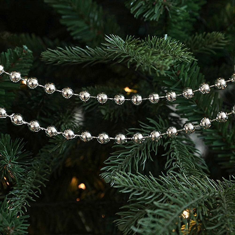 For Pearl Wire Beads on a 5M String Suitable for Christmas Tree Accessories