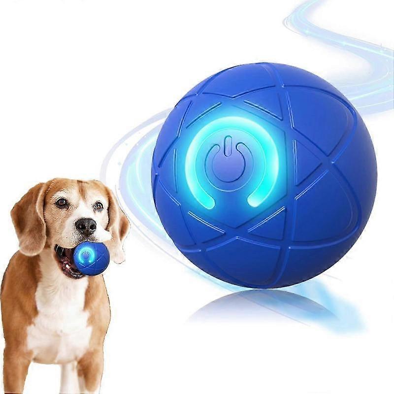 Interactive Dog Toys Dog Balls Activated Automatic Rolling Ball for Puppy Small Medium Dogs Smart Jumping Automatic Moving Bouncing and Rotating Ball