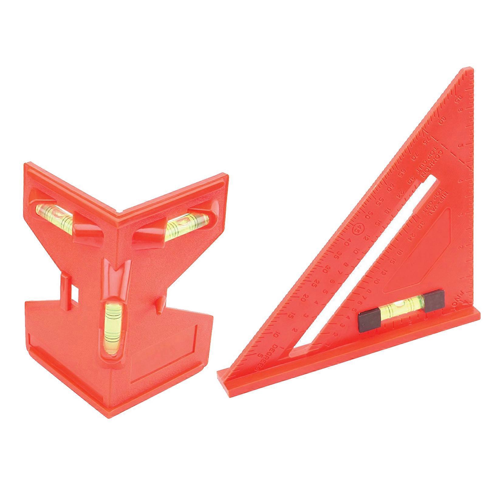 Post Level Post Leveler Tool with Bubble Vial Check Bubble Level for Post Pipe Leveling Post Level Post Level Multicolor