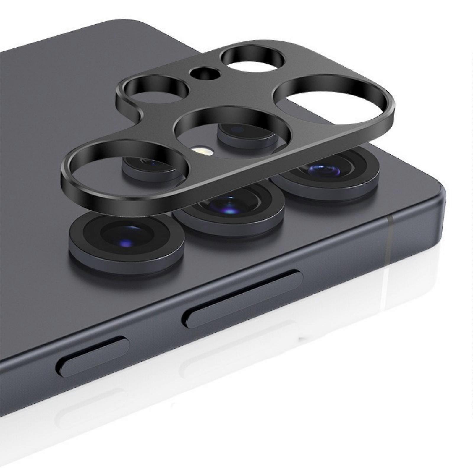 Back Lens Frame Cover Scratchproof Guard Metal Hollow Camera Lens Protector for S25/Plus/Ultra Phone Accessory Multicolor