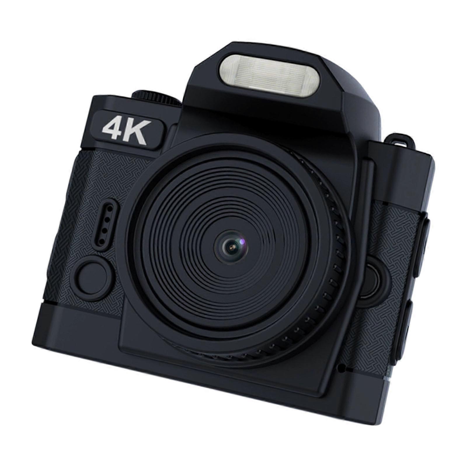 Miniature 4K Recording Camera 64MP High Resolution Thumb Control Ideal For Travel Content Multicolor