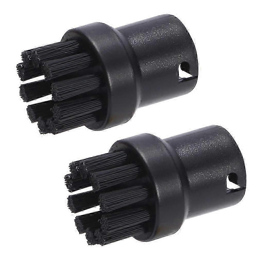 2Pcs Round Steam Cleaning Brush Replacement for Karcher SC1 SC2 SC3 SC4 SC5 SC7
