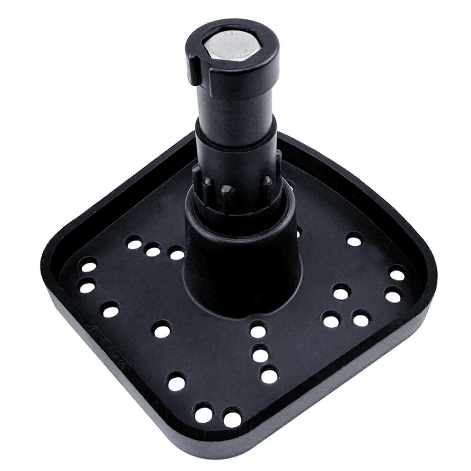 Fish Finder Mount Base Mount Fish Finder Bracket, 360 Degree Rotation Fish Finder Holder Kayak Fishfinder Mounting Plate Multicolor