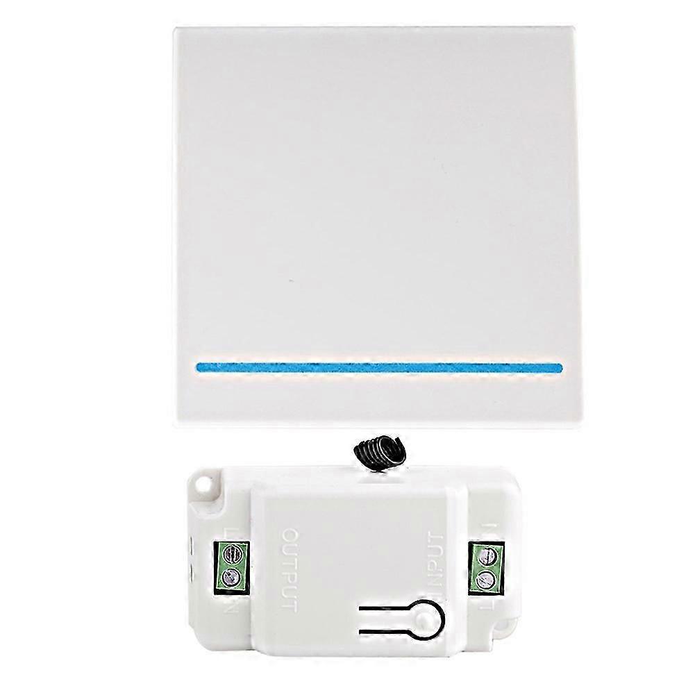 Wireless Light Switch Kit, Seamless RF Range Control For Multi-location Switching, Pre-programmed Easy Installation