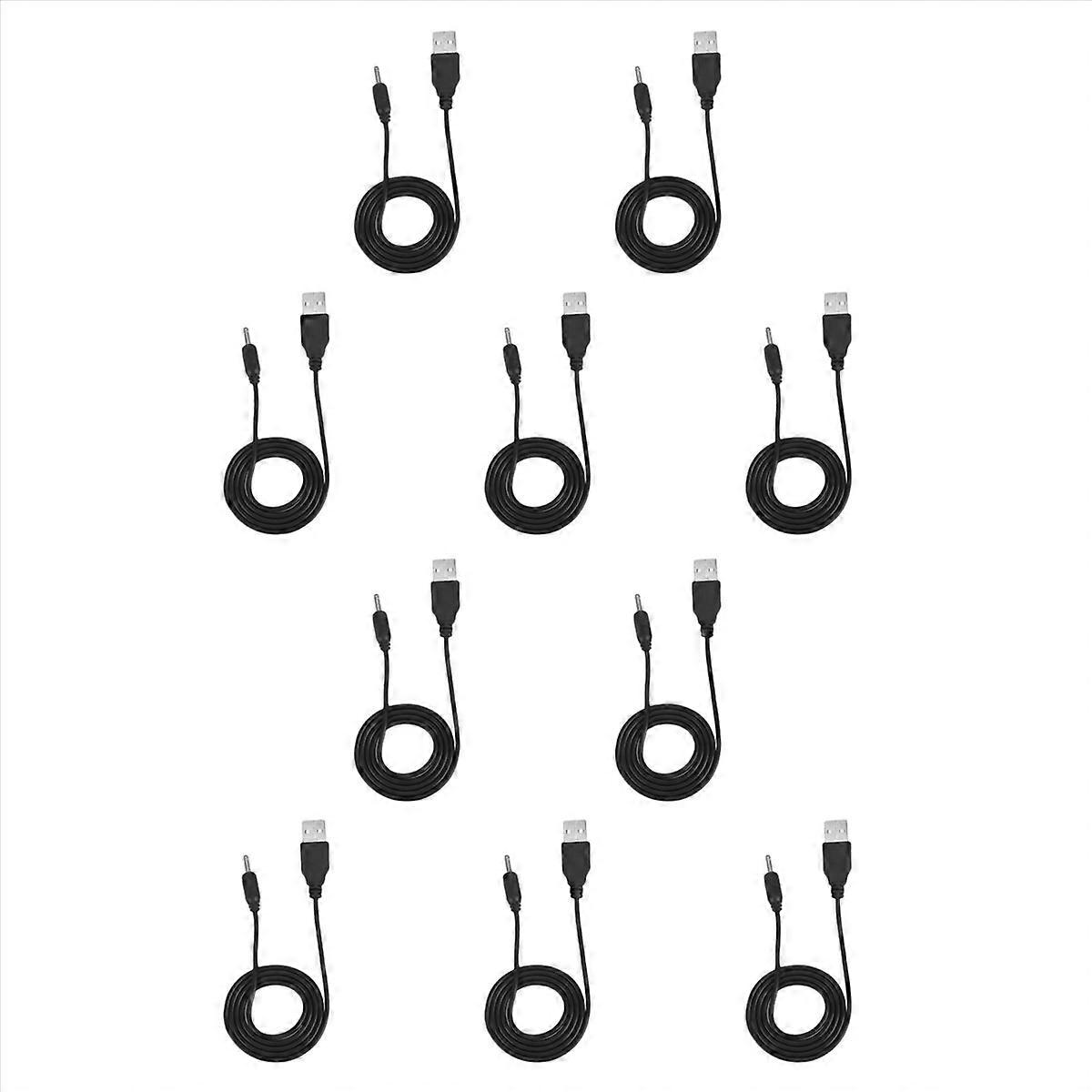 10X USB to 3.5mm Jack 5V DC Power Cable