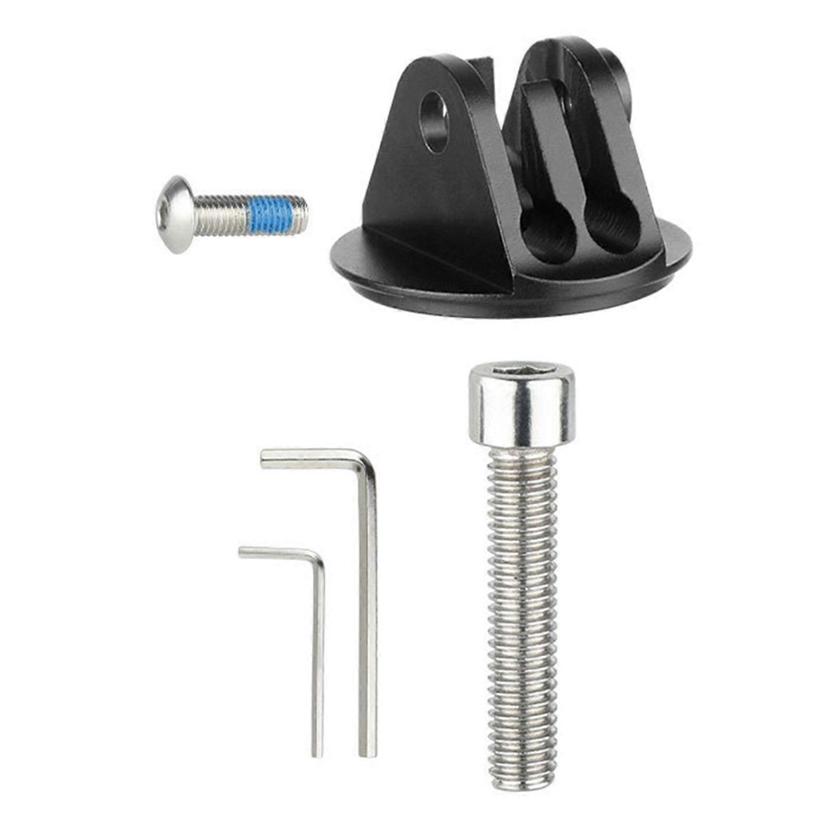 Jikaix Bicycle Sports Camera Stand Simple Installation Universal Fit Bicycle Fork Stem Top Cap Extension Stand Computer Adapter Bracket