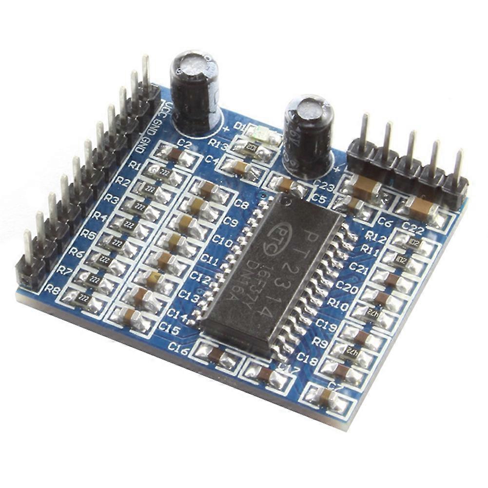 PT2314 Sound Quality Adjustment Voice Module IIC I2C 6V-10V Audio Processing Module