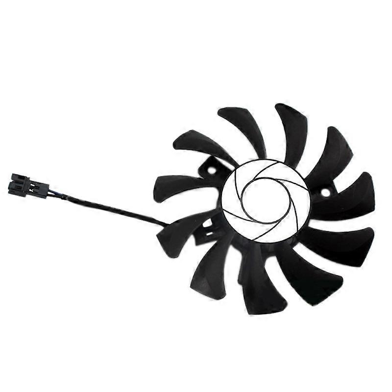 HA8010H12F-Z 75MM 2Pin GTX1050Ti GPU Cooler DUAL Fan for MSI Geforce GTX 1050Ti GTX-1050-Ti-4GT-OC(1Pcs)