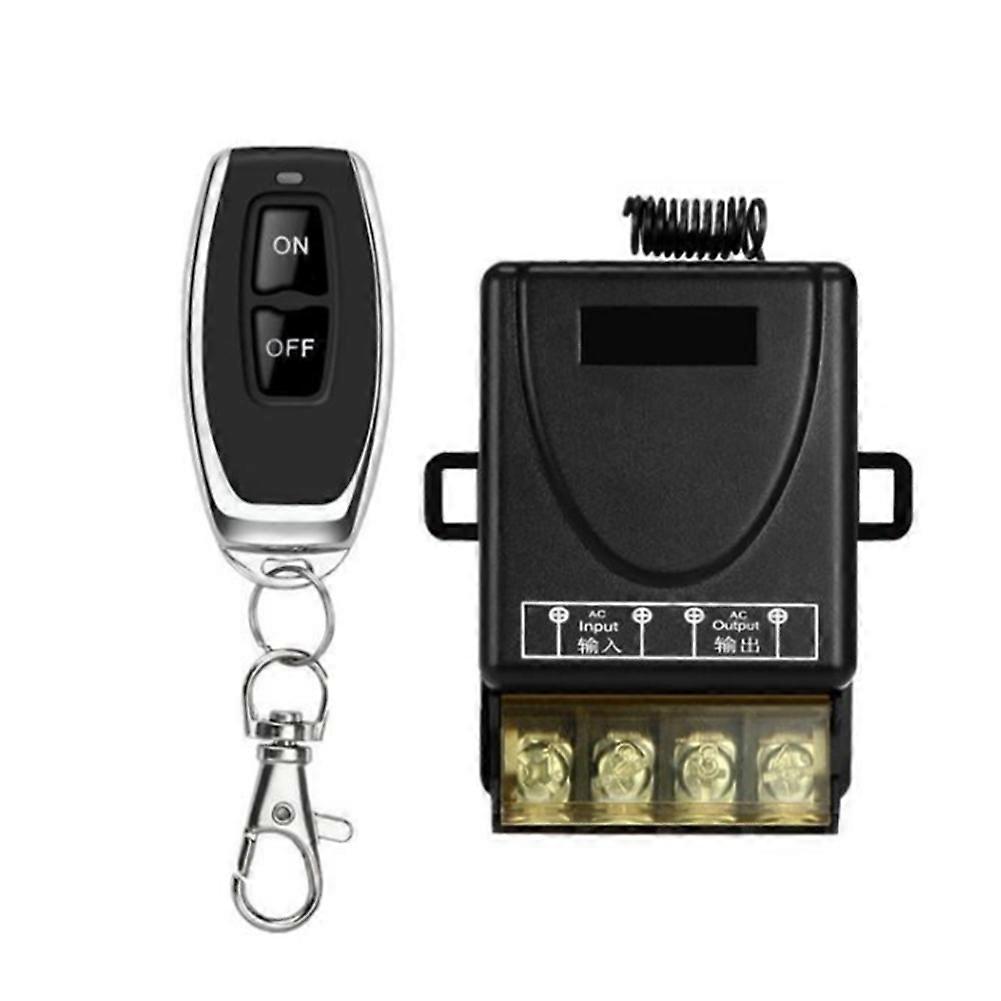 433MHz 220V Water Pump Remote Control Switch 1Ch 30A Receiver Module