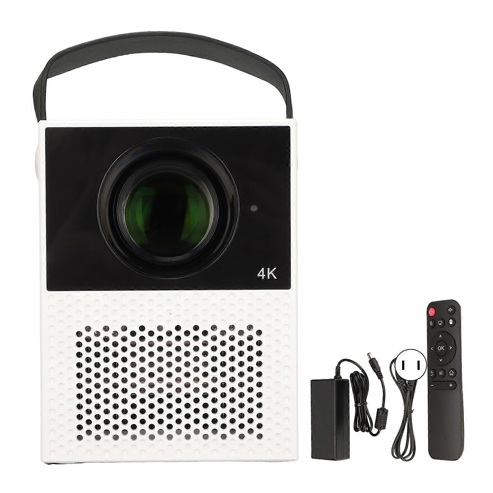 Mini Projector 1080P HD for Android 9.0 Portable Bluetooth 4K Smart Home Projector