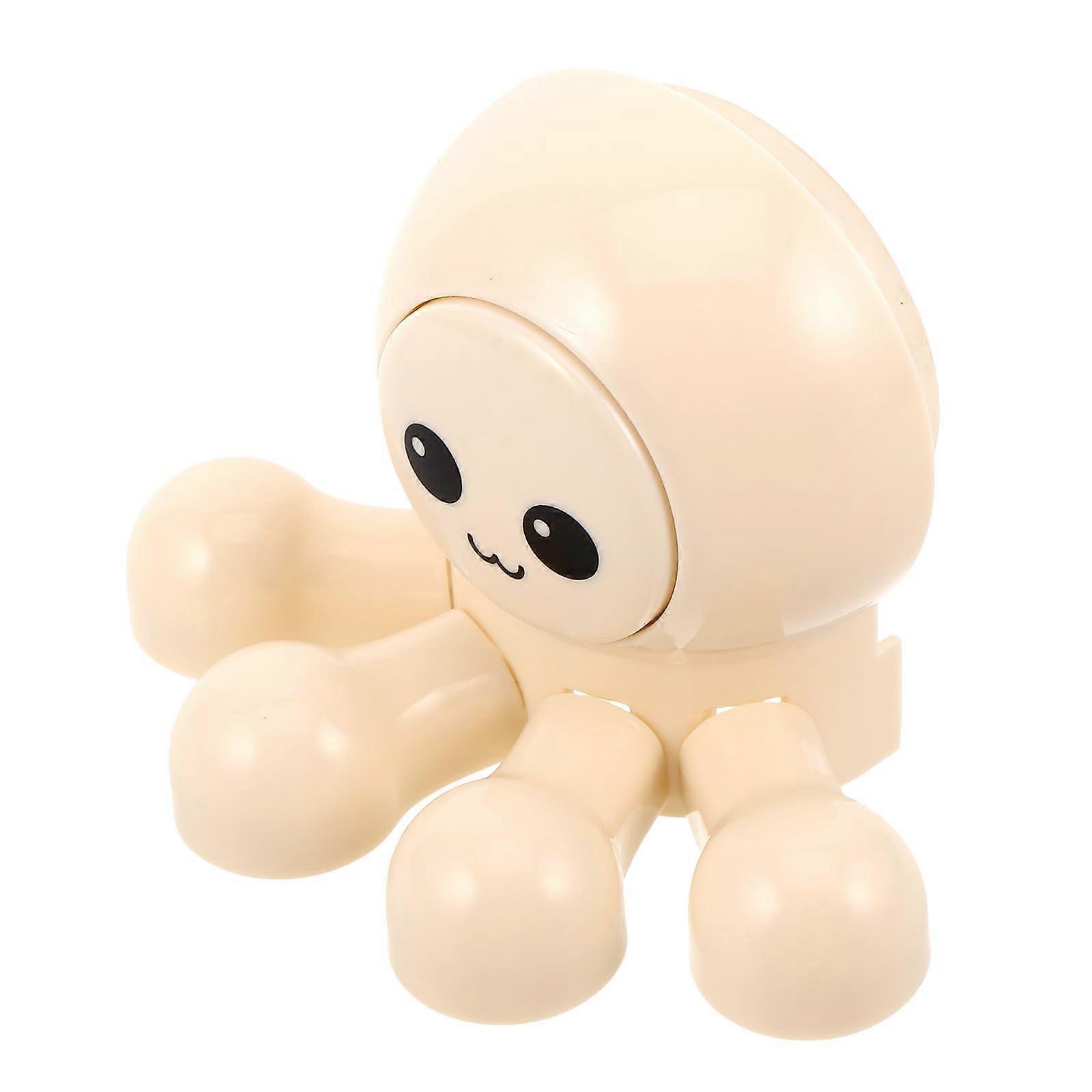 Toothbrush Holder Wall Mounted with Suction Cup, Cute Octopus Bathroom Organizer, SpaceSaving Design
