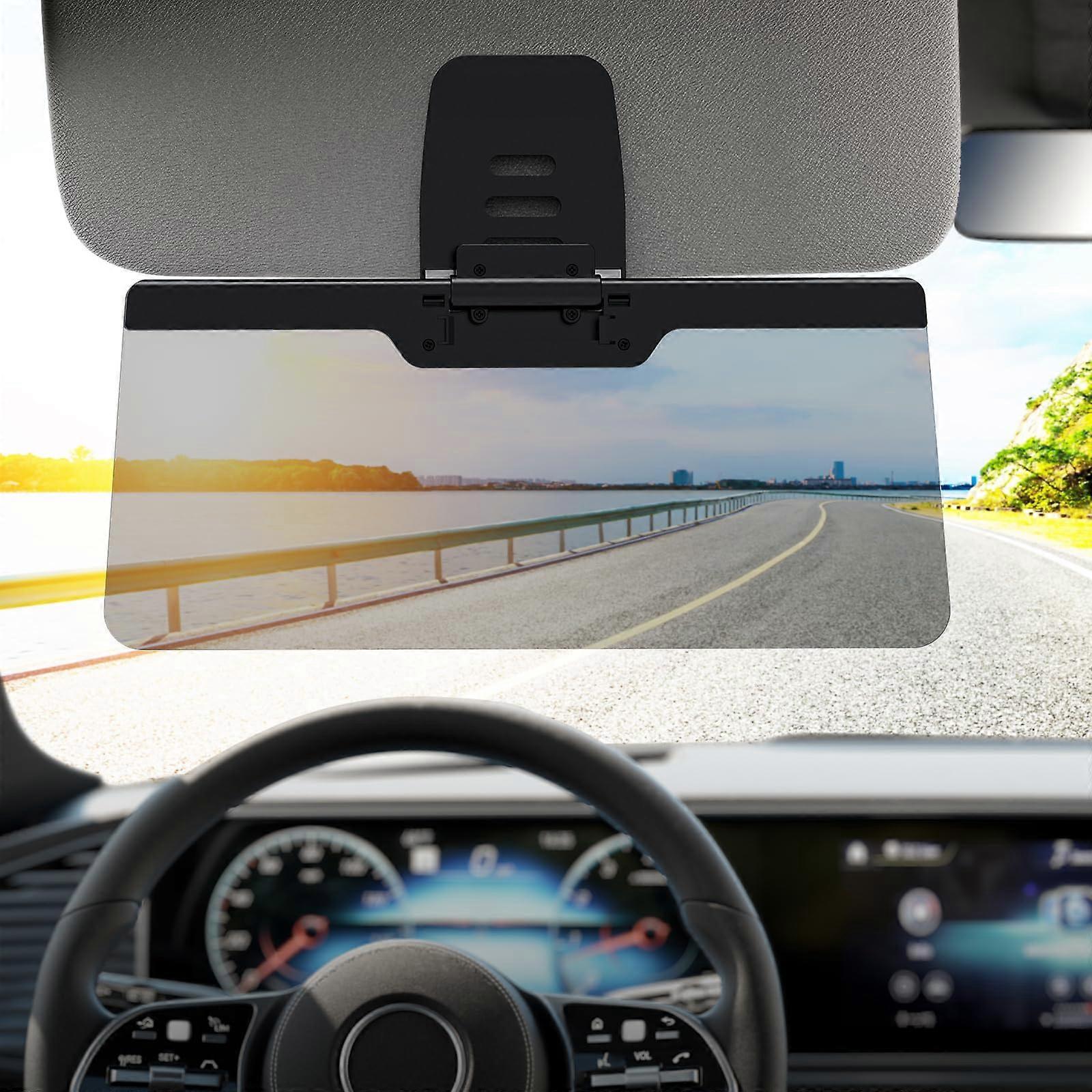 Car Sun Visor Extender with Polarized AntiGlare UV400 Protection and Adjustable Secure Mount