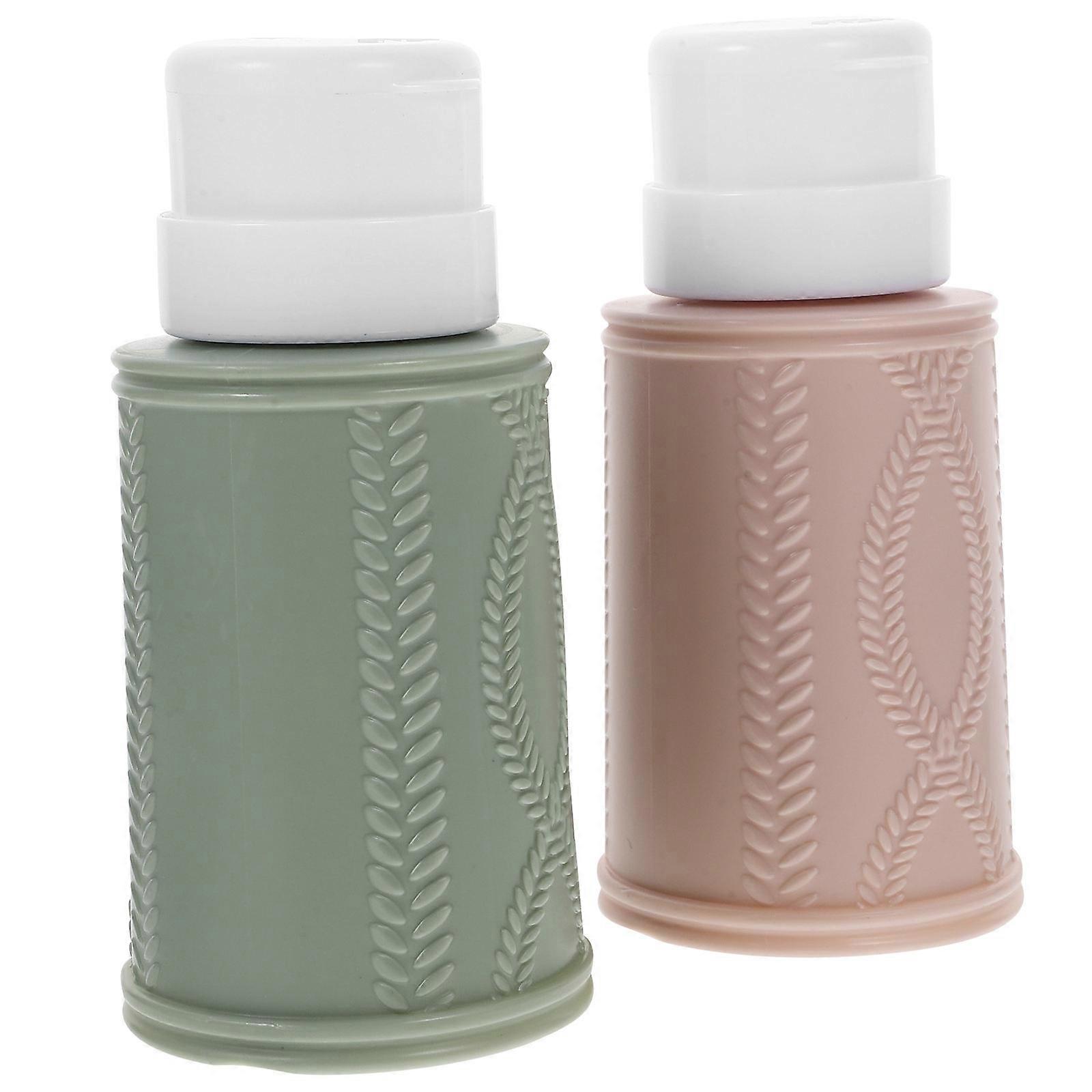 Nail Polish Remover Pump Dispenser for Refillable Use 10Pcs Bottles