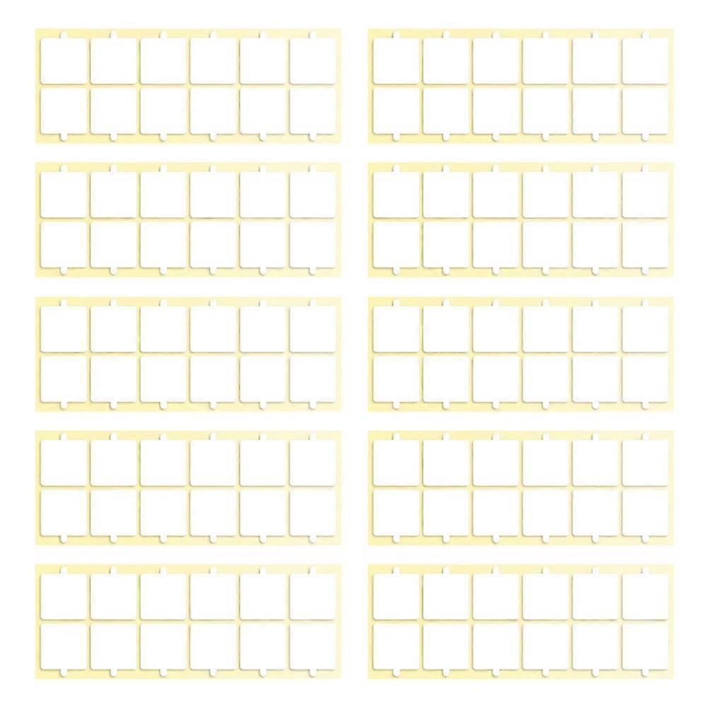 Transparent Double Sided Tape Soundproof Adhesive for 10 Sheets Wall Panels