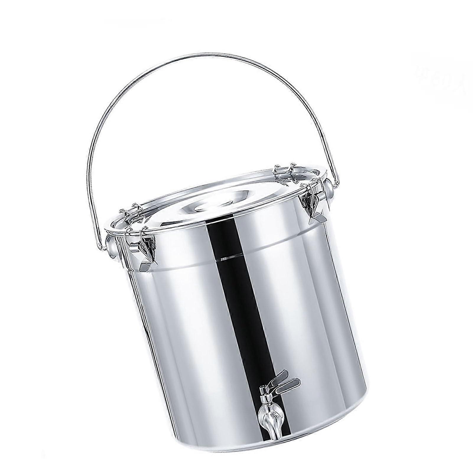 Large 12 Litre Stainless Steel Stock Pot with Lid, RustResistant, Stackable for Kitchen Use