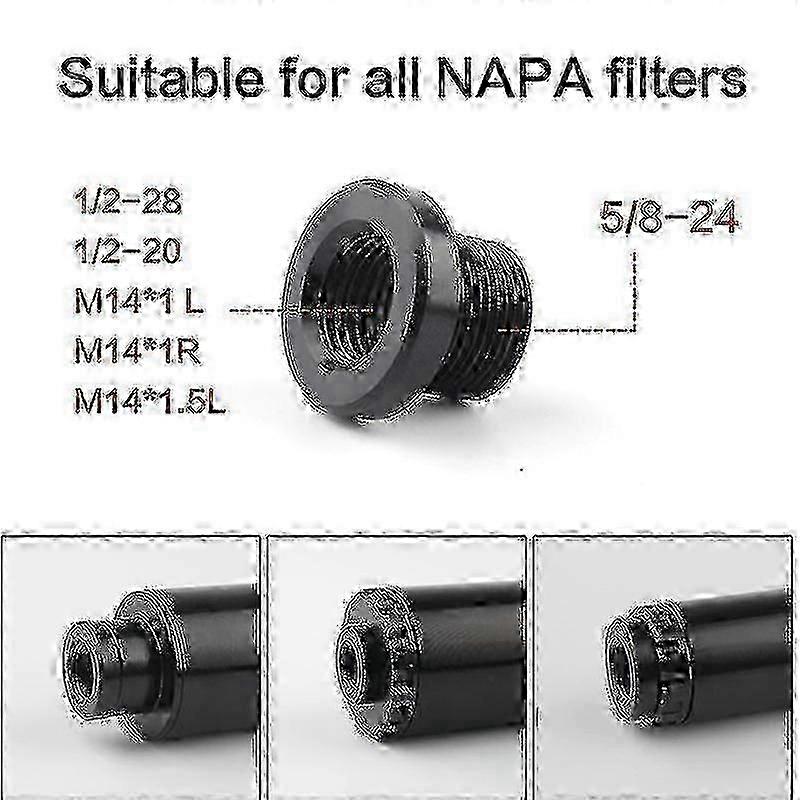 Barrel Thread Adapter for M14x1 Rifle Muzzle