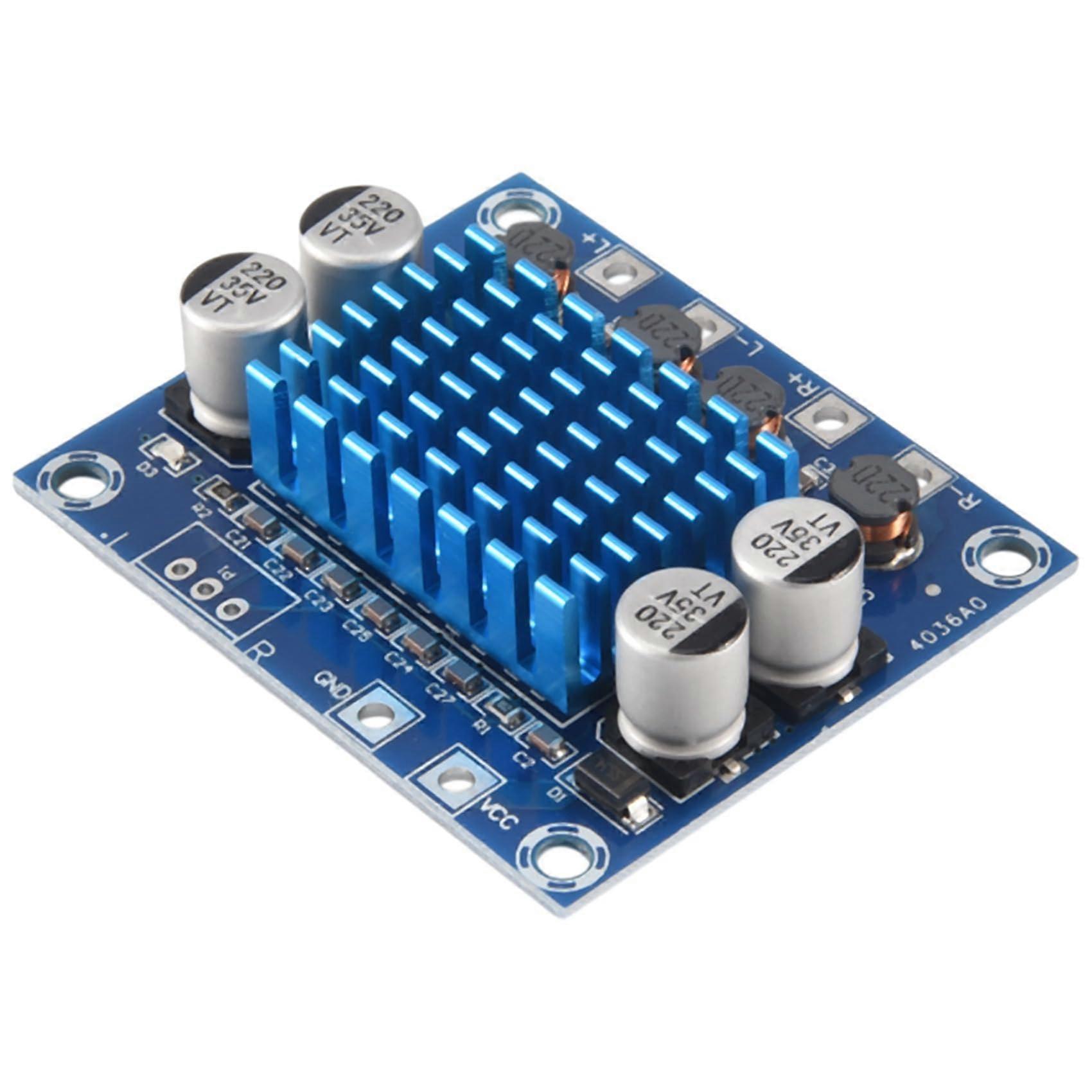 DC826V 30W X 2 XHA232 Class D Digital Audio Power Amplifier Board MP3 Compatible 12V/24V Sound Reinforcement Board