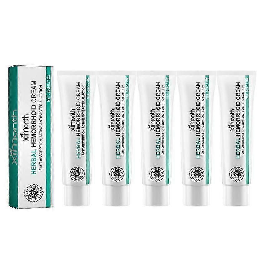 1-5xÖrtbaserad hemorrojdkräm, lugnar anus-L